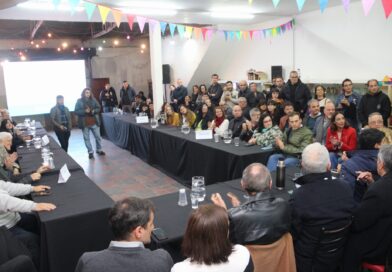 Alak encabezó la Junta Comunal del casco oeste y presentó nuevas obras de infraestructura urbana