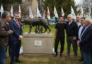 El Municipio y la comunidad italiana presentaron la Loba Capitolina en Plaza Italia