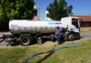 Municipio y ABSA repartieron más de 40 mil litros de agua a vecinos de San Carlos y Romero